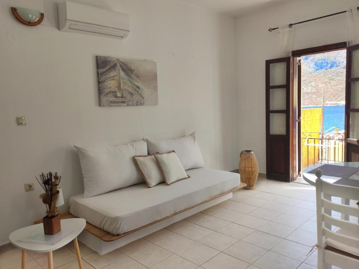 Gompos Apartment - Cozy Apartment Next To The Sea - Amazing Sea View Symi Exterior photo